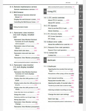 toyota alphard 2024-2025 navigation & multimedia system manual in english